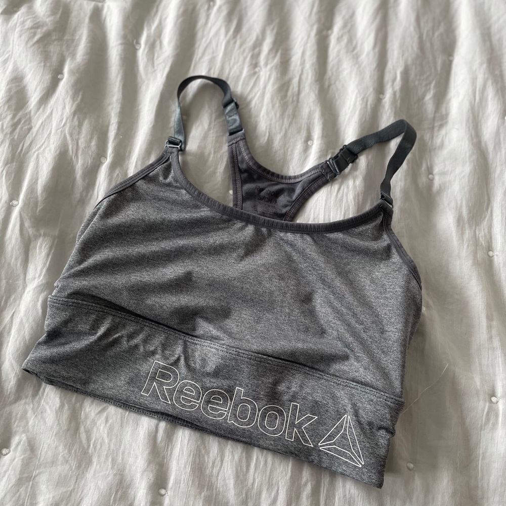 Gray Reebok Sports Bra✨🤩 - Picture 2 of 4
